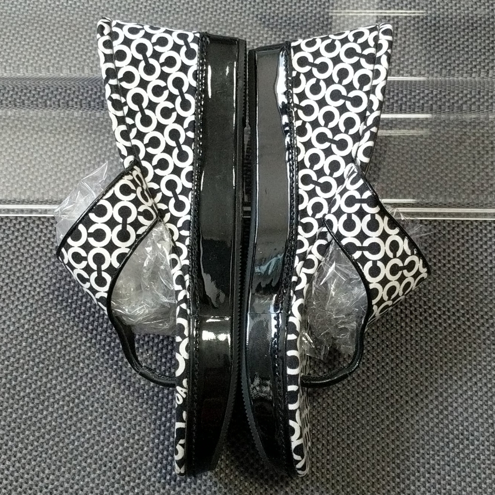 NFSD2SC Coach Felecia Platform Sandals Size 9B - Picture 7 of 8
